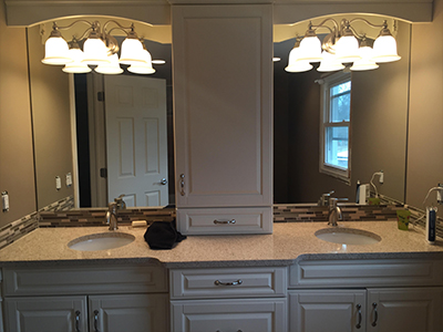bathroom mirror repairs