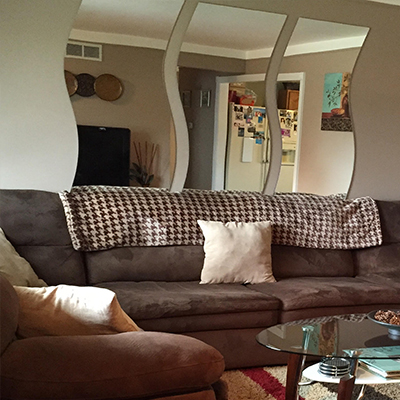 custom shaped mirrors